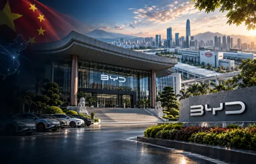 Sede da BYD em Shenzhen