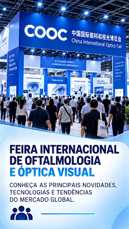 Feira internacional de oftalmologia e óptica visual